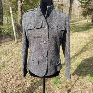 Relativity Charcoal Tweed Blazer